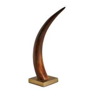 Figura decorativa Panya de hueso y hierro