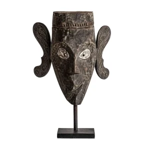 Figura decorativa de estilo étnico de madera