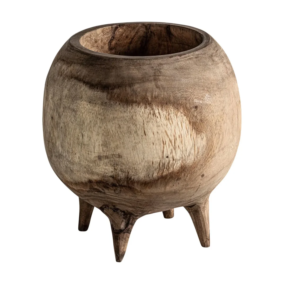 Centro de mesa de madera estilo étnico Rimini - Imagen 3