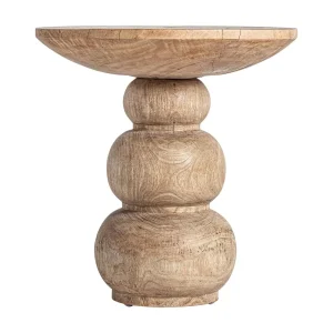 Mesa auxiliar de madera de mango Rimini