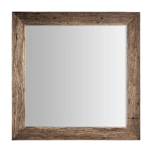 Espejo cuadrado 150 cm de madera Samsun
