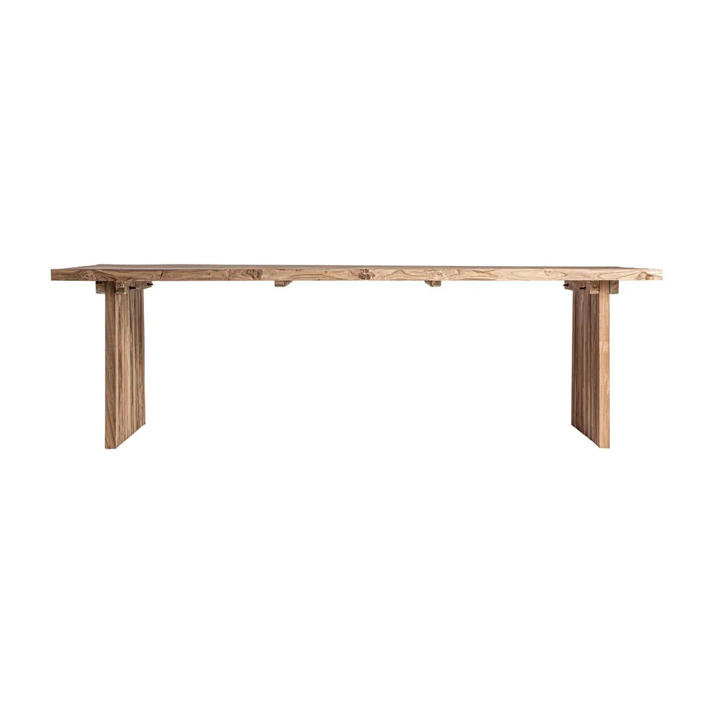 Mesa de comedor 260 cm de madera de teca Omaha - Imagen 8
