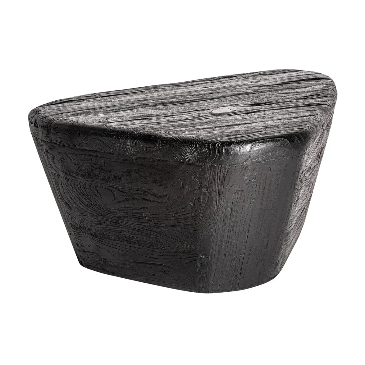 Mesa de centro de madera de teca negra Lestans - Imagen 4