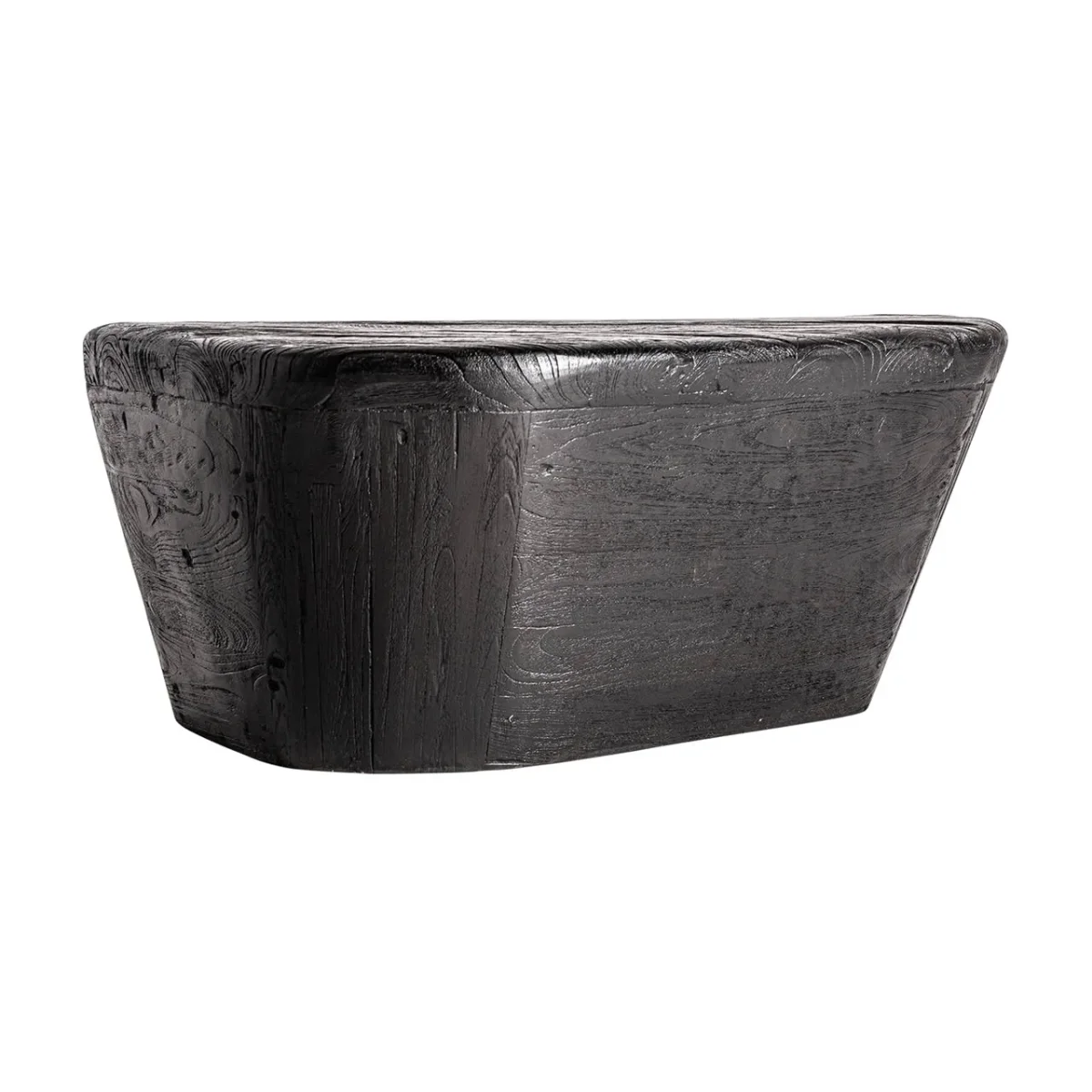 Mesa de centro de madera de teca negra Lestans