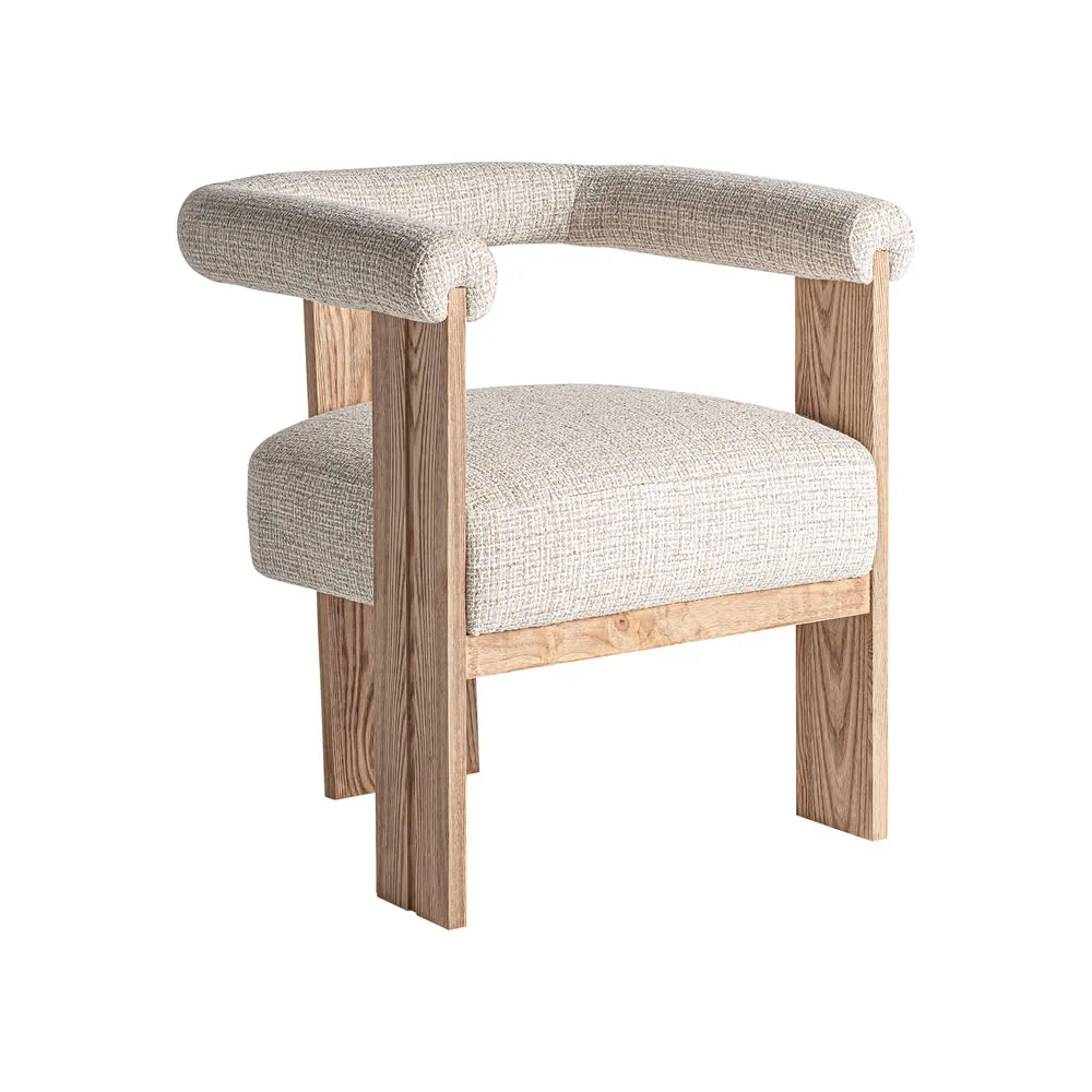 Silla Ustka de madera de roble