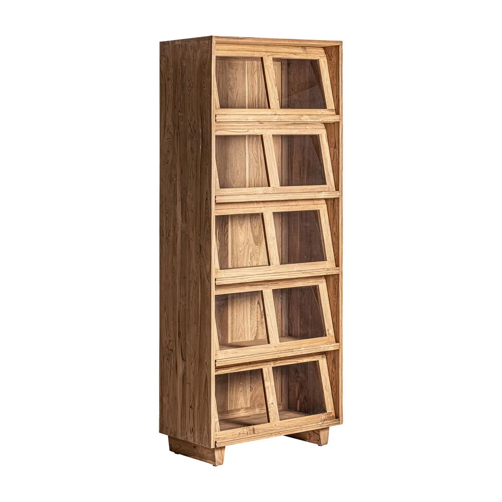 Vitrina Backlyn de madera de teca - Imagen 3