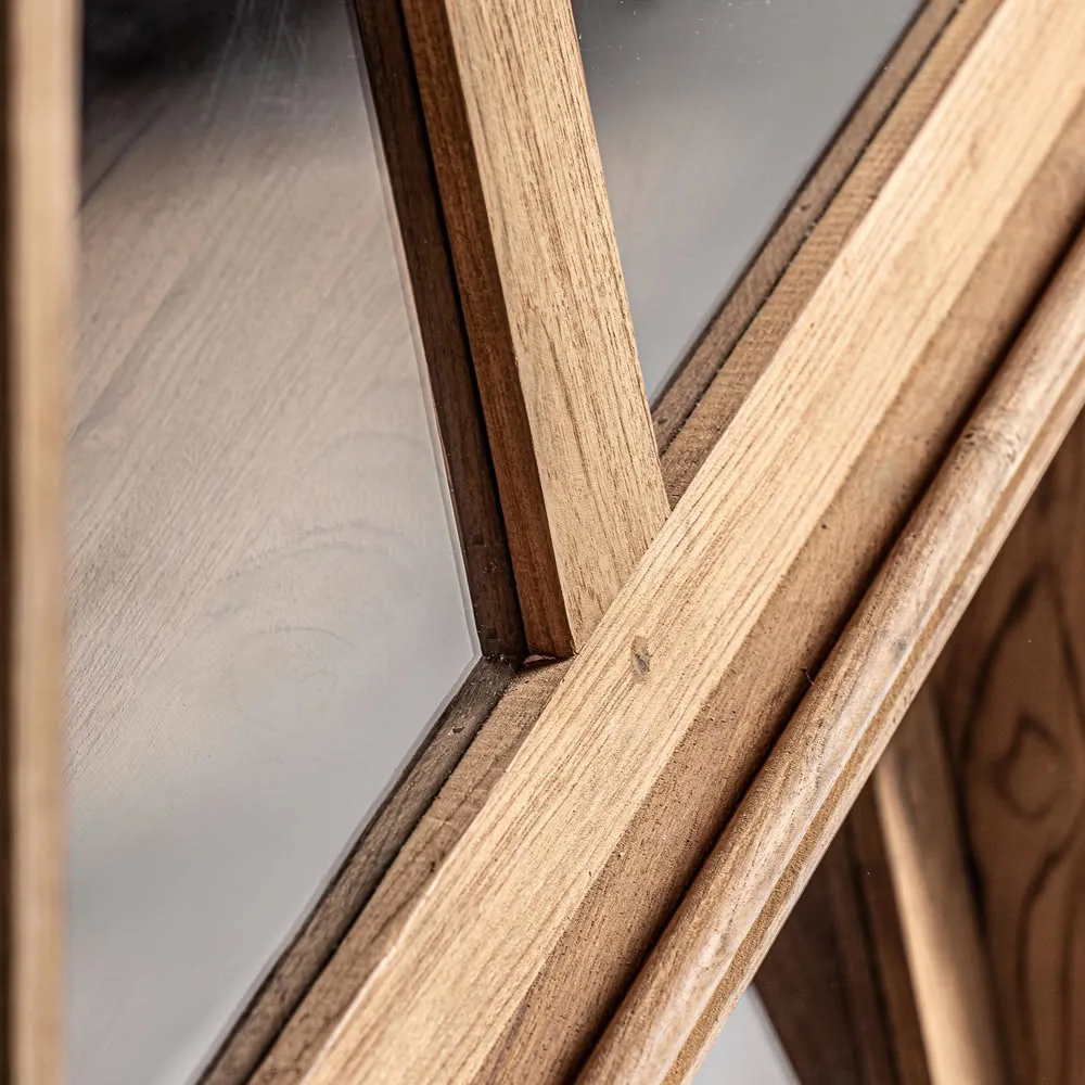 Vitrina Backlyn de madera de teca - Imagen 6