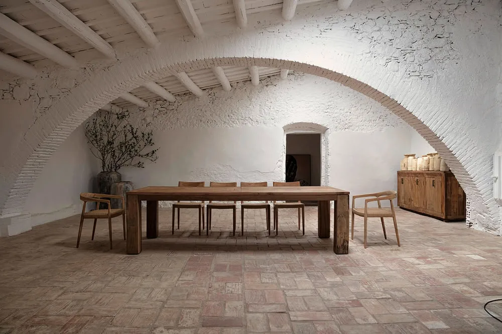 Mesa de comedor de madera 270 cm Backlyn - Imagen 6
