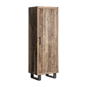Armario 202 x 71cm de estilo colonial Carrik