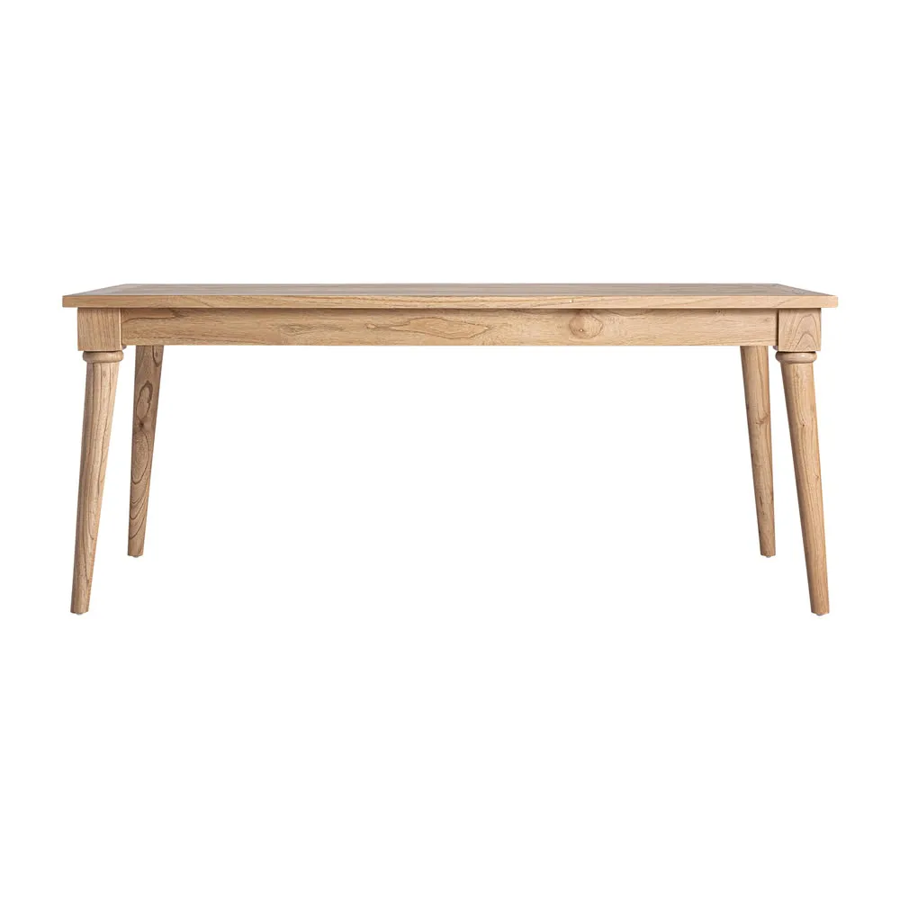 Mesa de comedor Nyry de madera mindi - Imagen 8