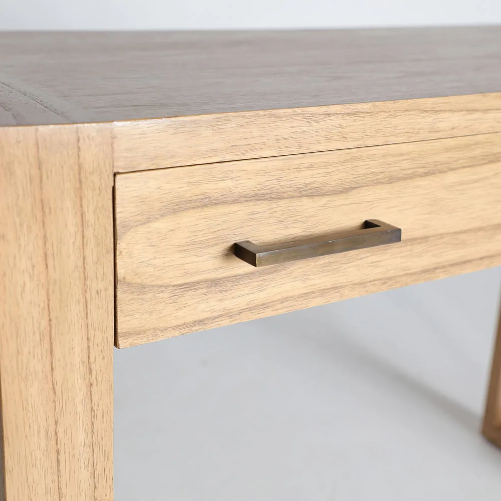 Escritorio Niry de madera de mindi - Imagen 7