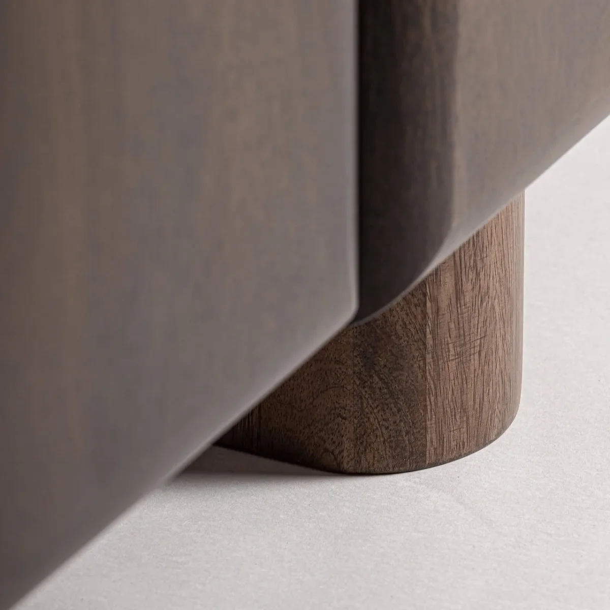 Aparador de madera de mango 180x40x77 cm Craigh - Imagen 5