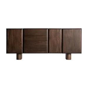 Aparador de madera de mango 180x40x77 cm Craigh