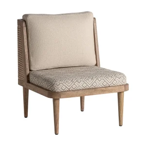 Sillón de madera maciza de abedul Cismar