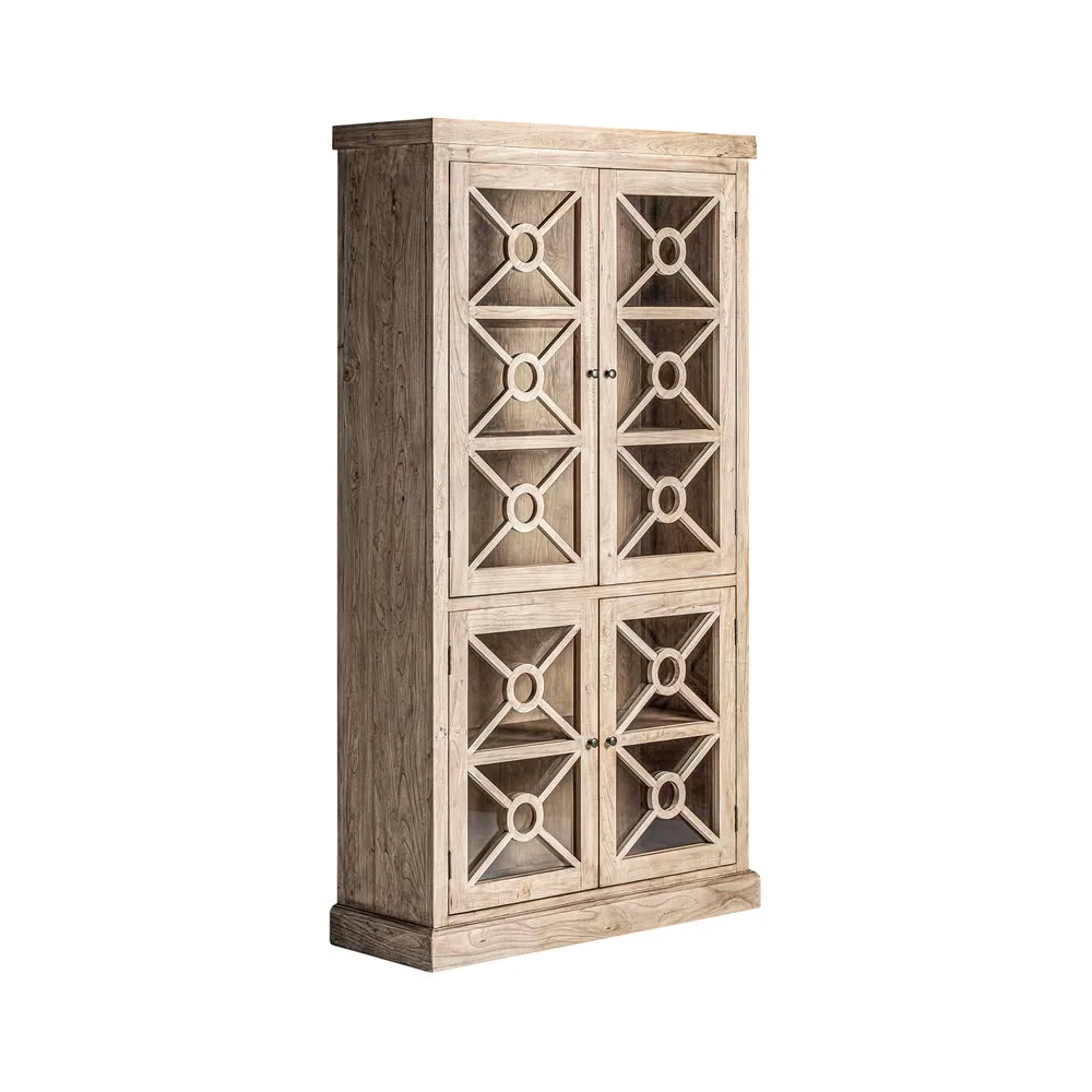 Vitrina Gubin de madera de olmo - Imagen 3