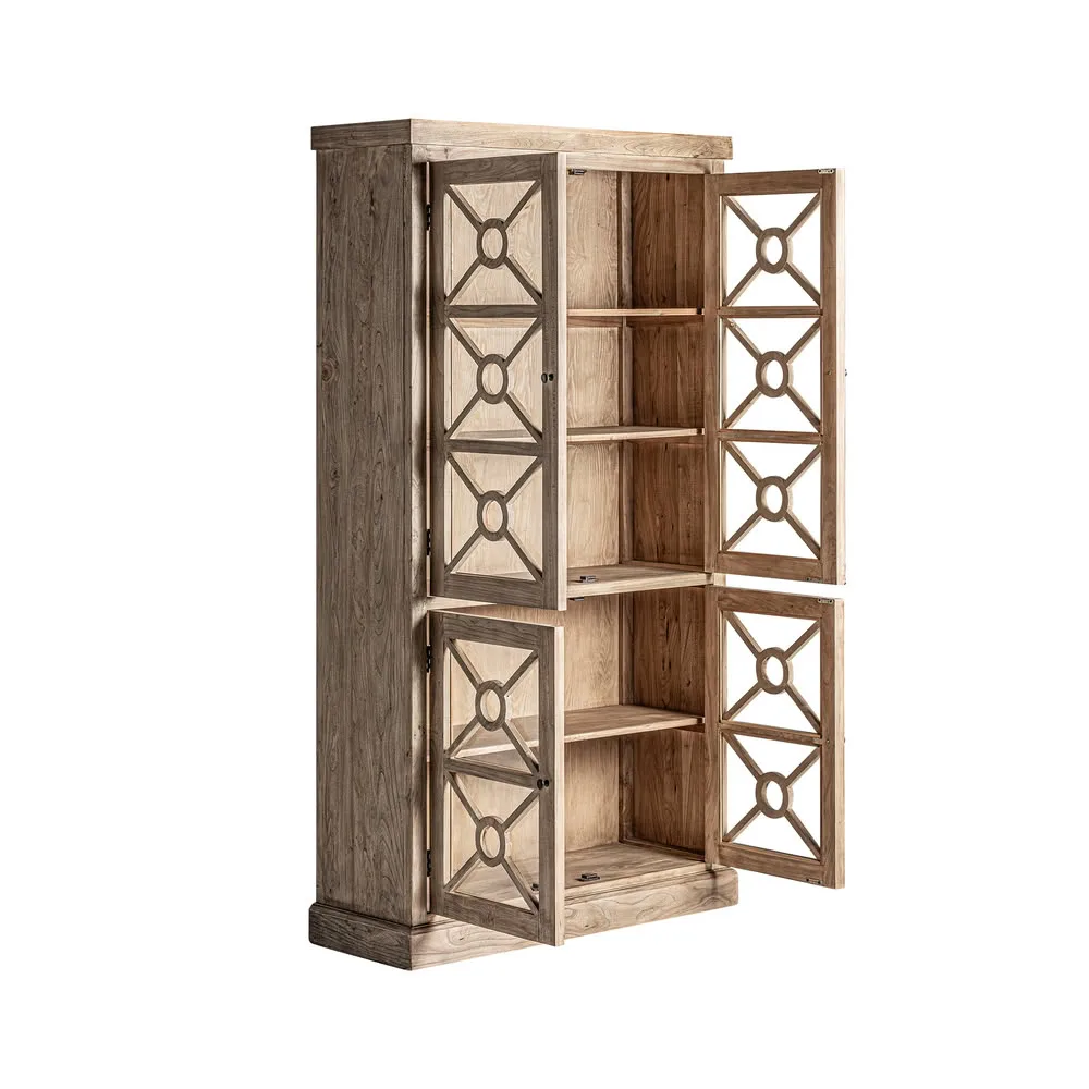 Vitrina Gubin de madera de olmo - Imagen 4