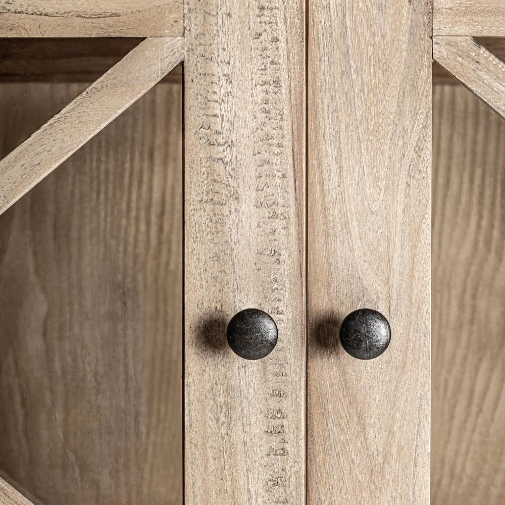 Vitrina Gubin de madera de olmo - Imagen 8