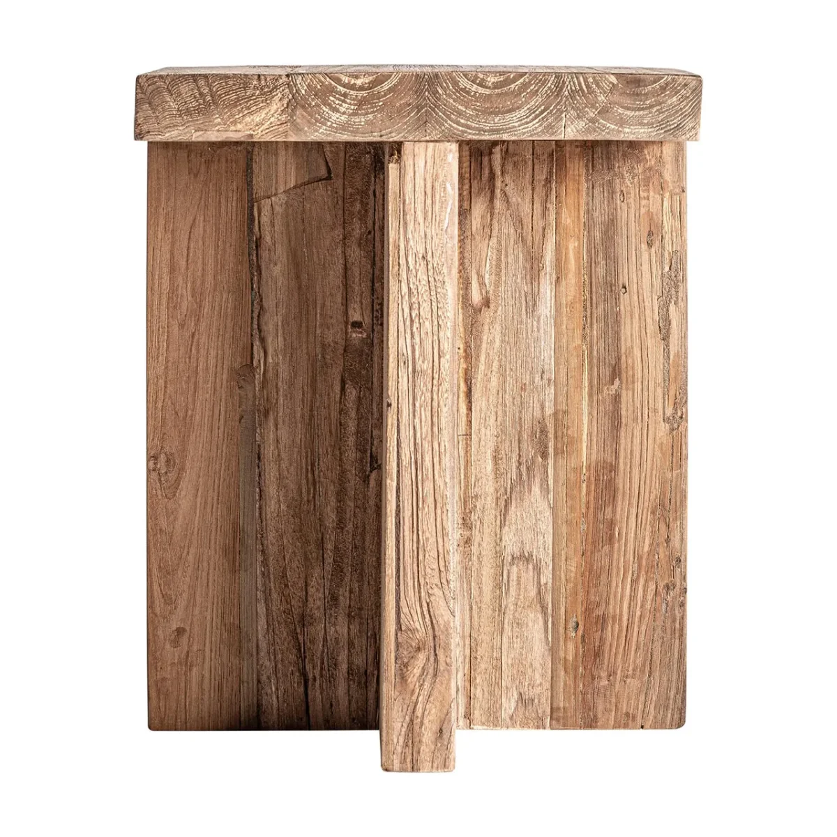 Mesa auxiliar teca de exterior 40 x 40 x 50 cm Pure - Imagen 6