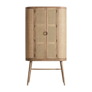 Armario de madera de mango 105x45x180 cm Beckley