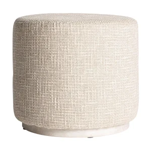 Reposapiés de algodón y madera de mango Aran