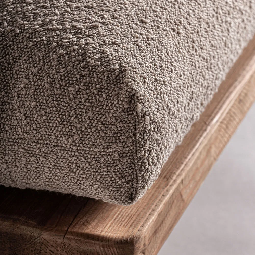 Sillón de madera de pino reciclado Givry - Imagen 3