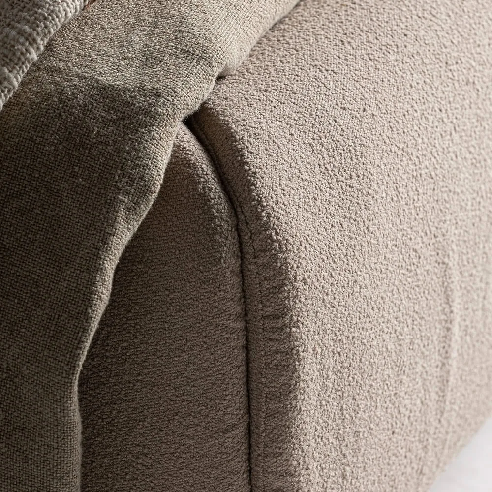 Cama de estilo provenzal de lino y madera Dayton - Imagen 6