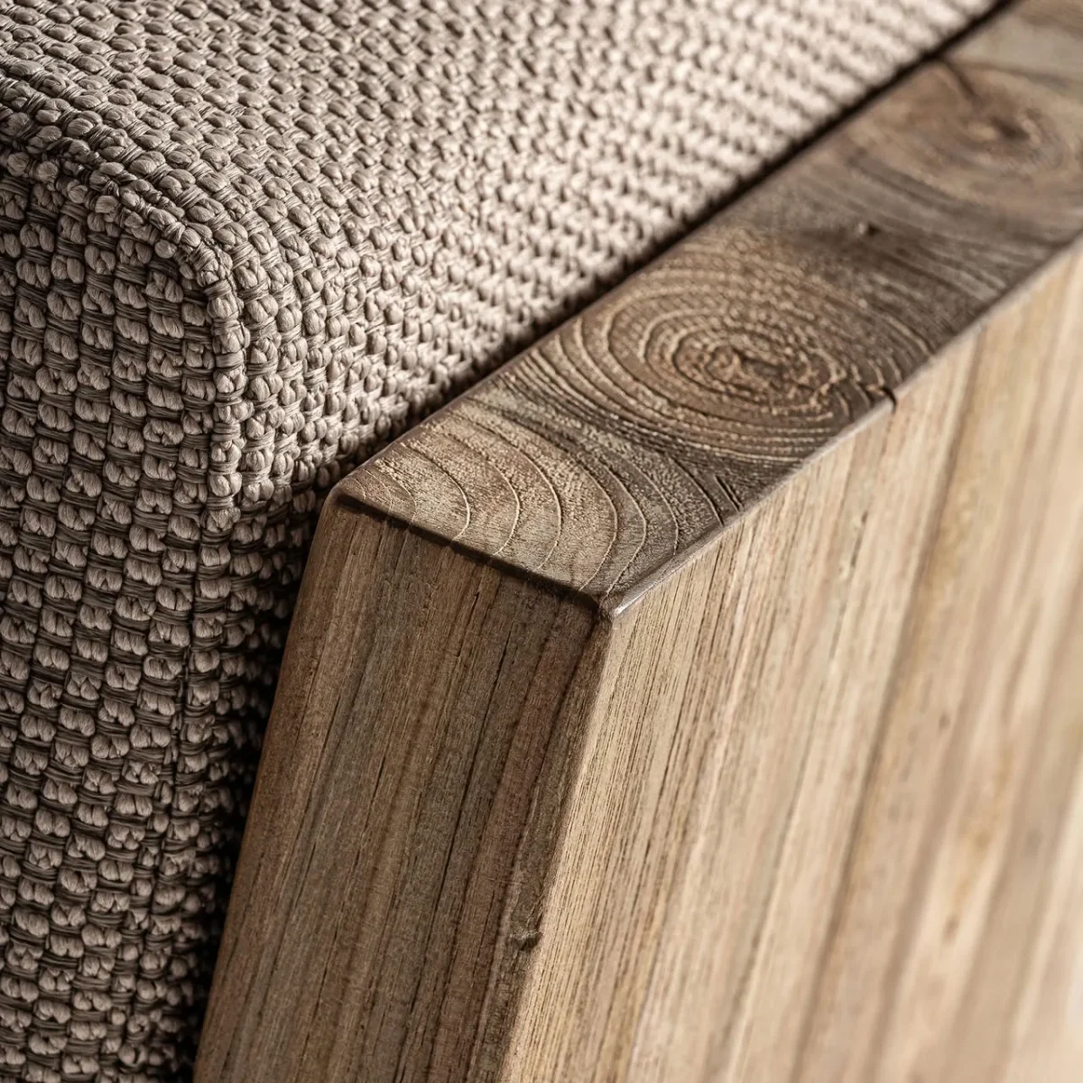 Sillón de teca para exterior Pure - Imagen 9
