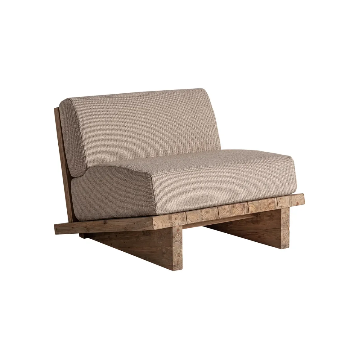 Sillón de teca para exterior Pure - Imagen 2