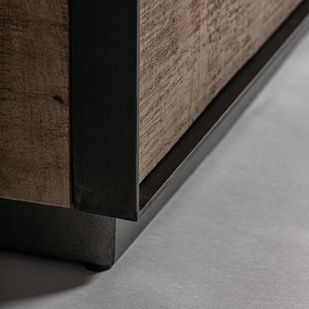 Aparador 200CM de madera Krefeld - Imagen 8