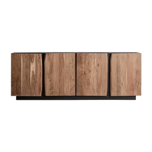 Aparador de madera de acacia y hierro Kerken