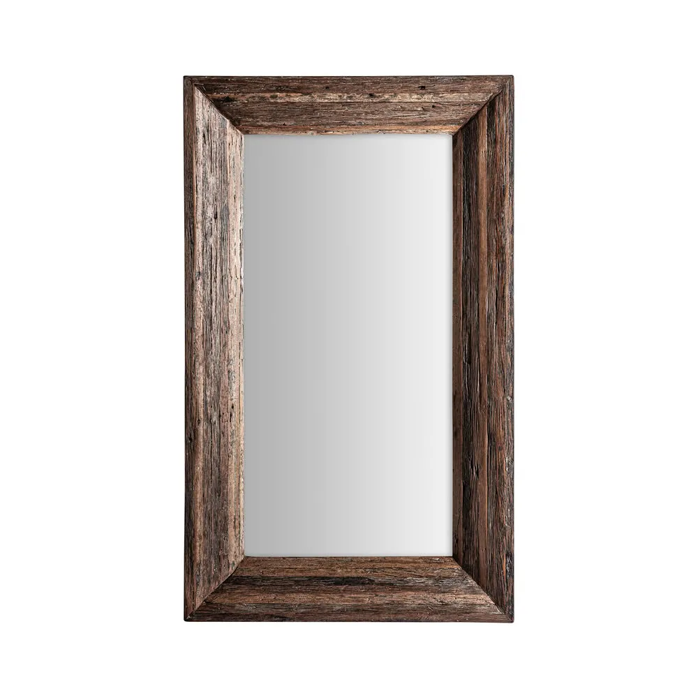 Espejo 150 x 92 cm de madera tropical Toigne