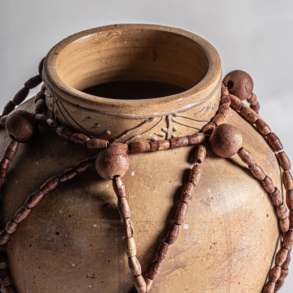 Jarrón Adib de terracota - Imagen 3