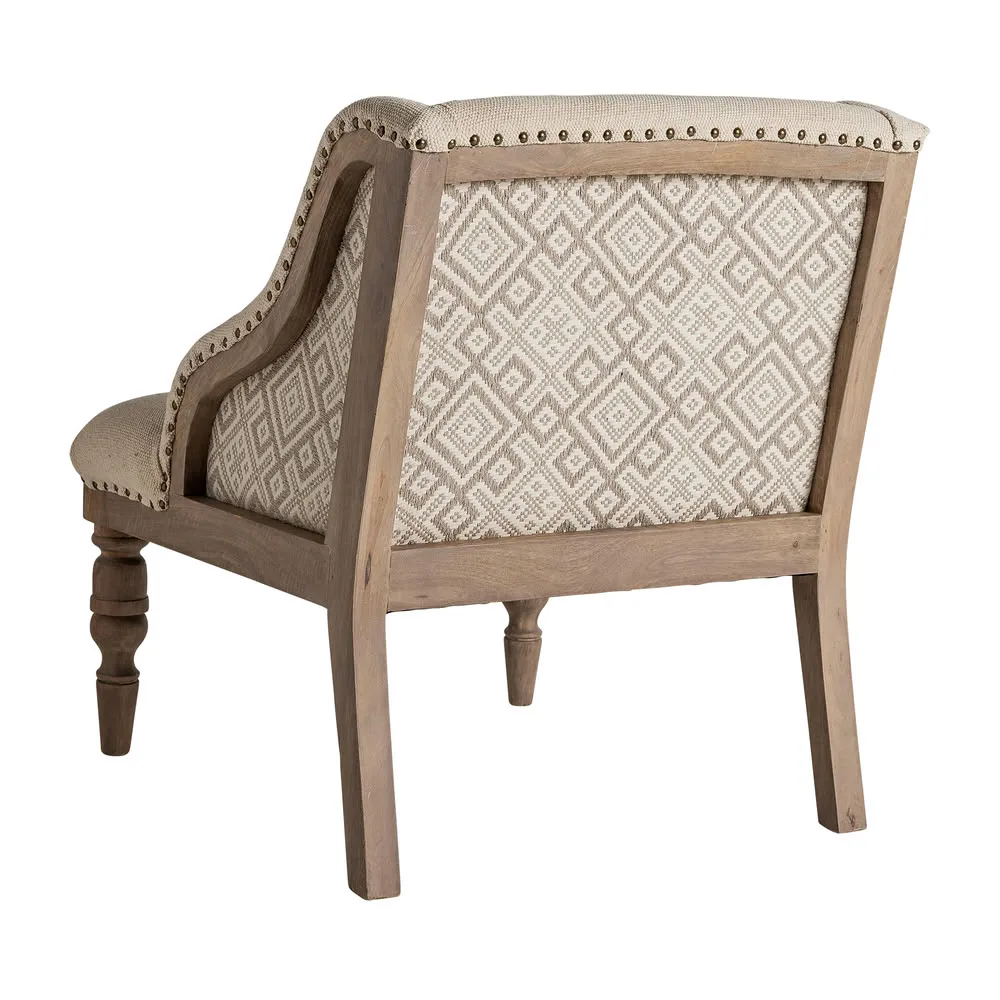 Sillón de madera de mango Objat - Imagen 6