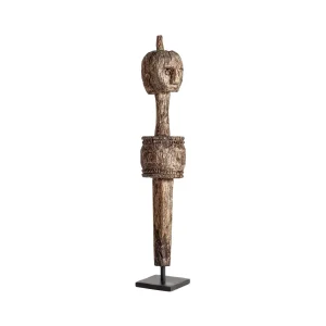 Figura de madera de mango envejecido Laye