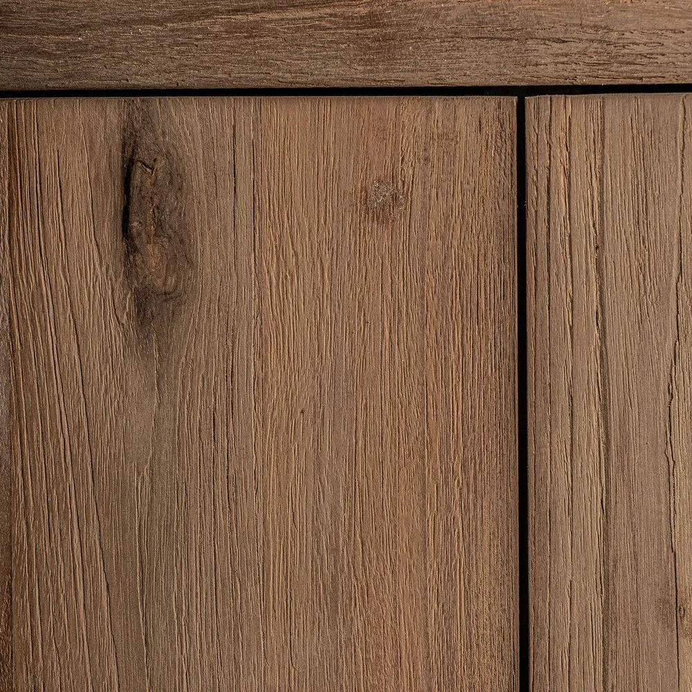 Estantería 210 x 150 cm de madera de teca Louhans - Imagen 6