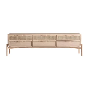 Mueble TV Weurtz de madera de fresno