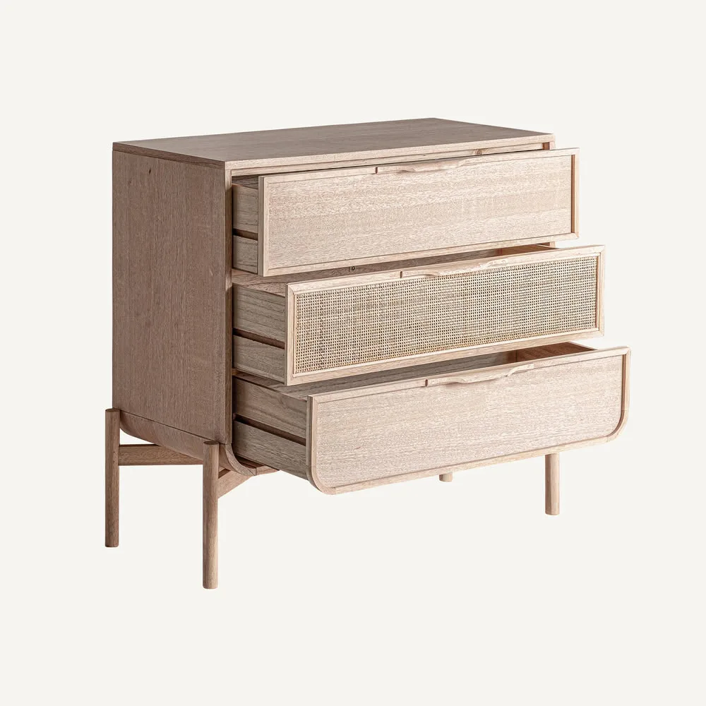 Cómoda Weurtz de madera de fresno - Imagen 4