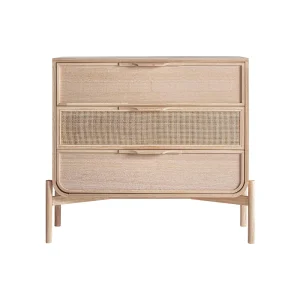Cómoda Weurtz de madera de fresno
