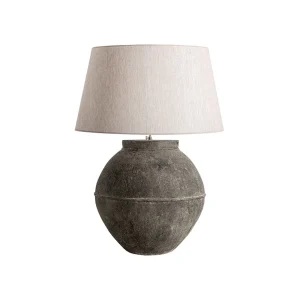 Lámpara de sobremesa vintage en terracota