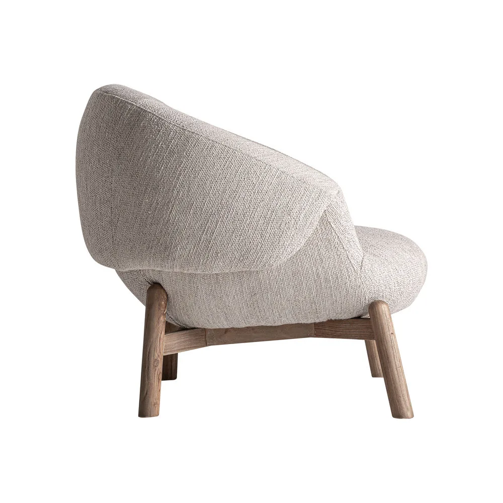 Sillón Jacquard de madera de olmo - Imagen 4
