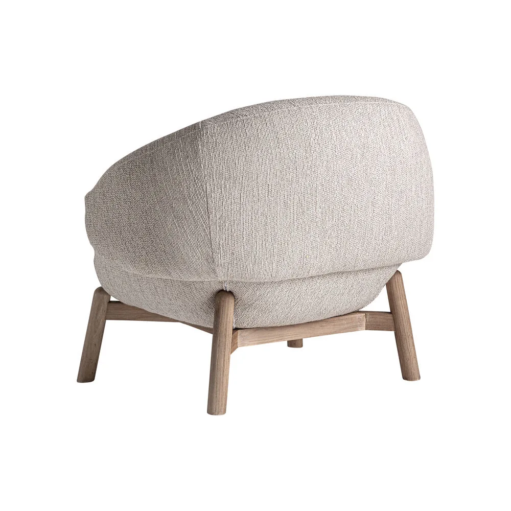Sillón Jacquard de madera de olmo - Imagen 5