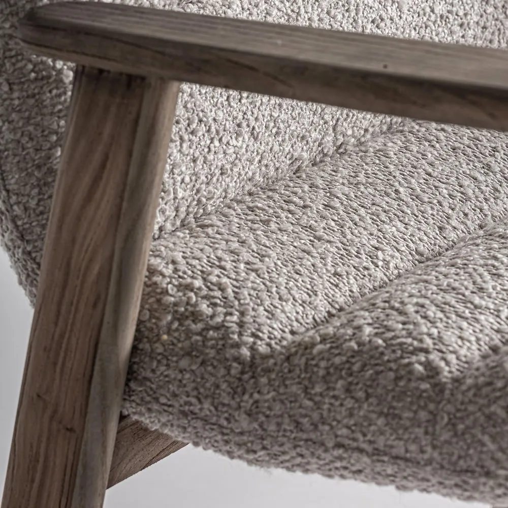 Taburete Jacquard en madera de olmo - Imagen 8