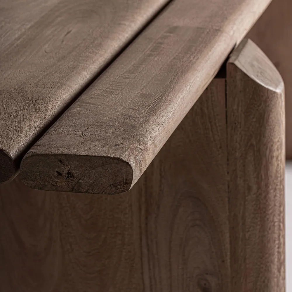 Mesa de comedor de madera de mango 250 cm Jacquard - Imagen 3
