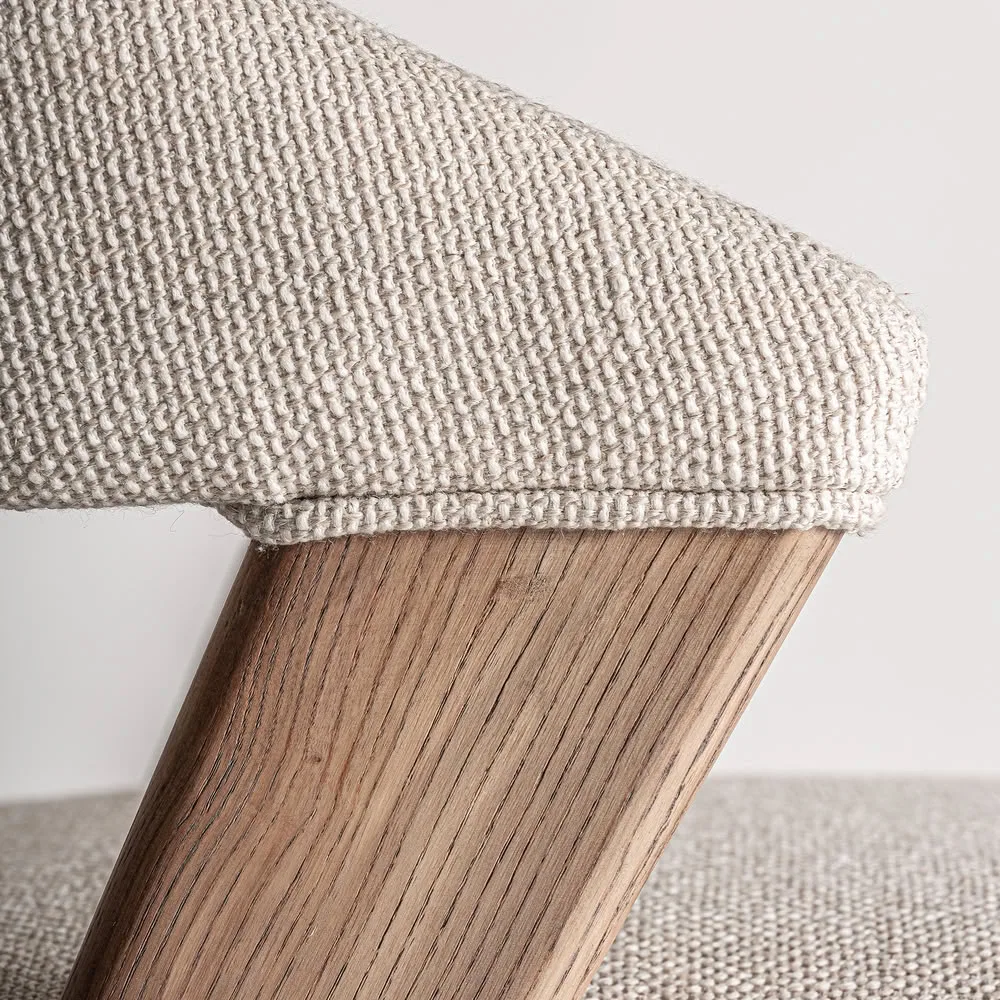 Silla Moena de madera de roble - Imagen 9