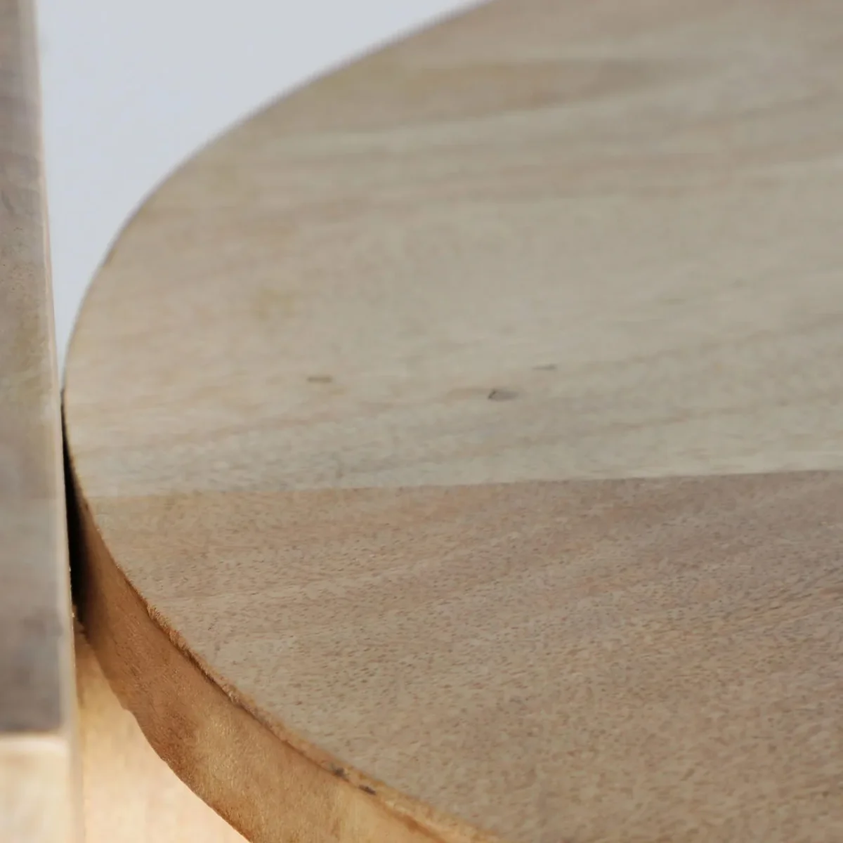 Mesa auxiliar de madera de mango Leszno - Imagen 6