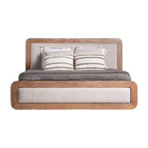 Cama Dangy 220 x 200cm de madera de acacia