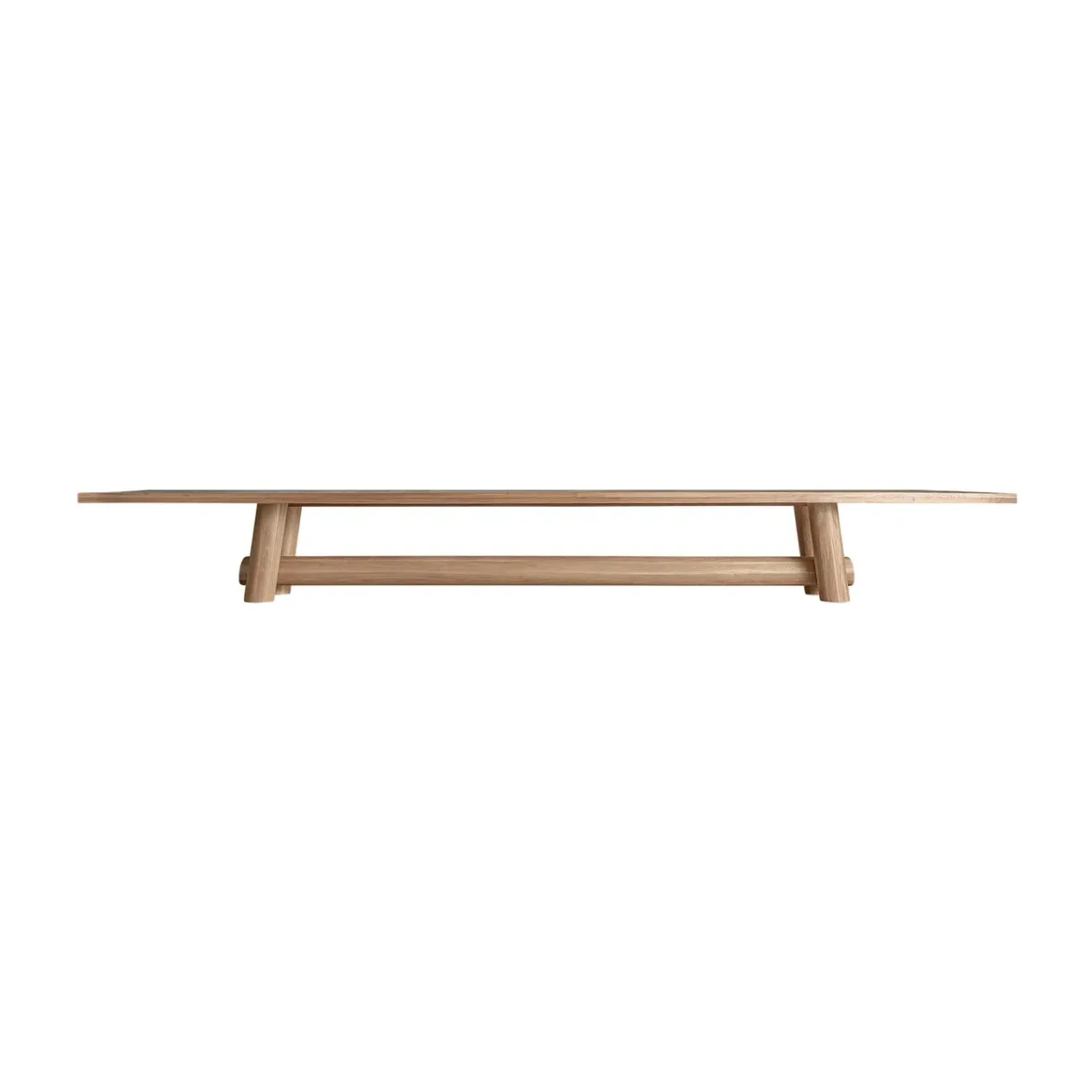 Mesa de comedor de 6 metros de roble Sully