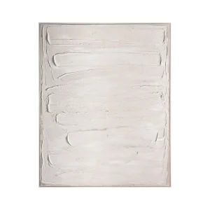 Cuadro lienzo blanco roto Egil 121×151 cm