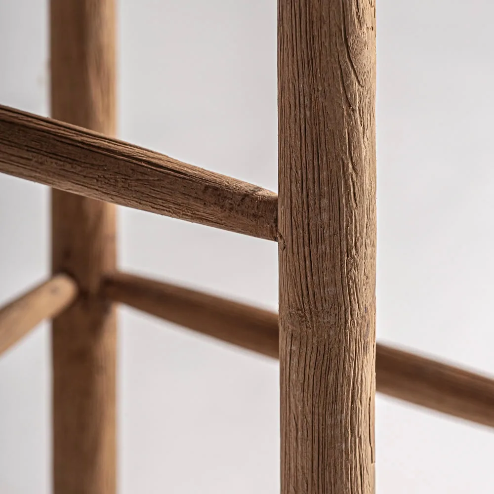 Taburete de madera de teca Voghera - Imagen 7