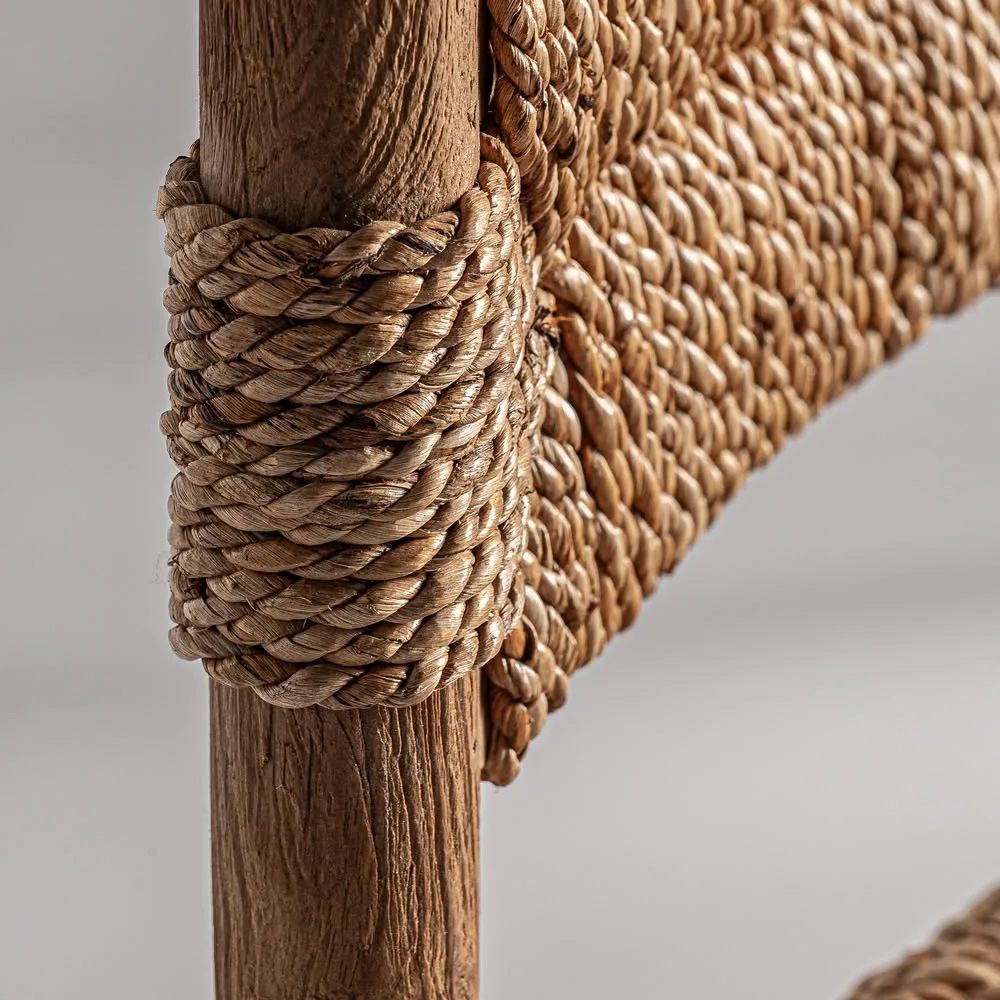 Taburete de madera de teca Voghera - Imagen 8